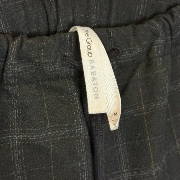 The Group by Babaton black Jimmy mid rise flannel twill trouser pants size M - Picture 5 of 6
